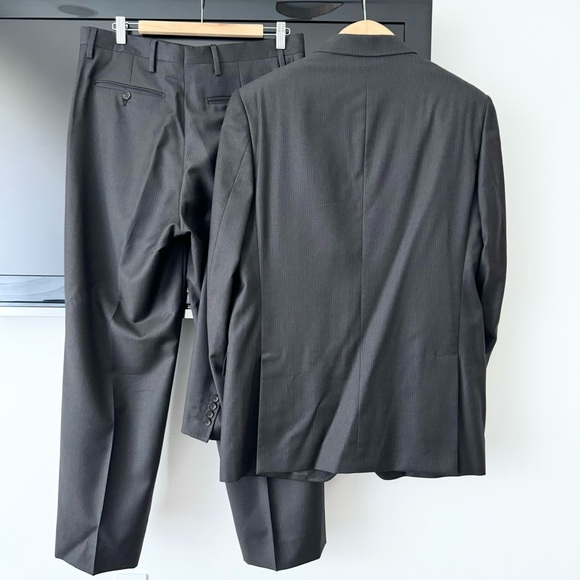 Dolce & Gabbana Chocolate Brown Pin Stripe Suit EU52 - Picture 2 of 11